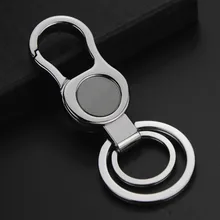 Креативный стиль Высший сорт бизнес ремень для ключей на талию мужчины Вольфрамовая сталь двухсторонний брелок с надписями высшего класса подарок