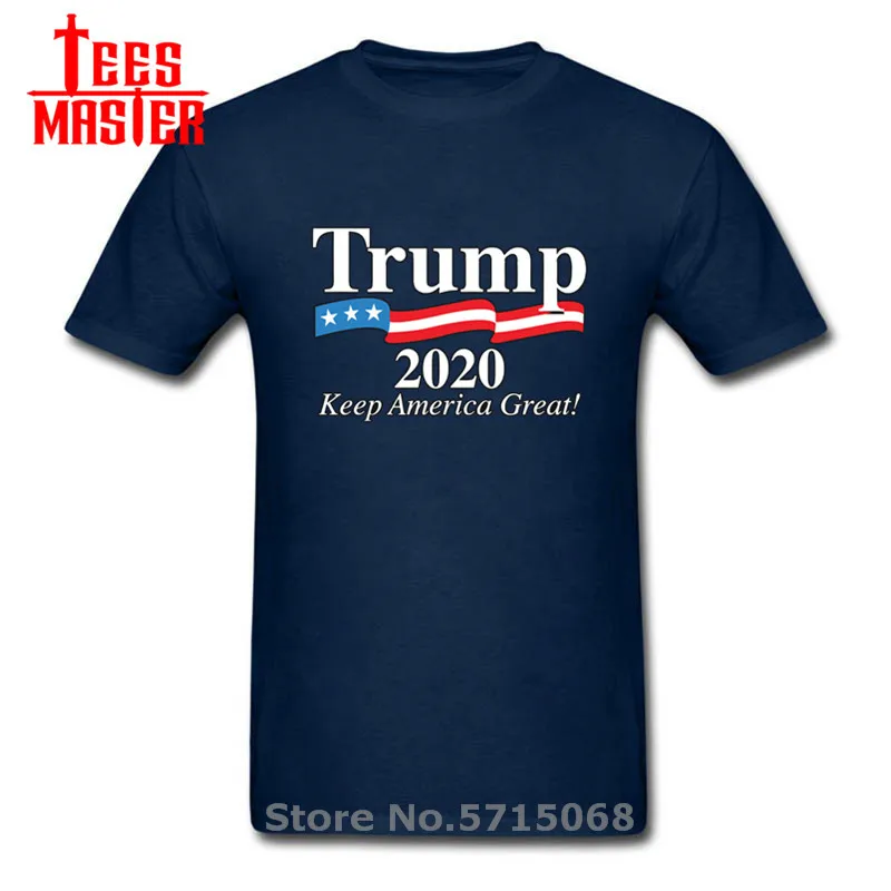 Vintage Creative American Flag Keep America Great Donald Trump For President USA 2020 Republican T Shirt Men O-Neck T-Shirts | Мужская