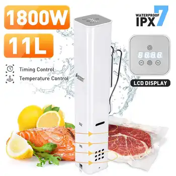 

1800W Powerful Vacuum Food Sous Vide Cooker Cooking Machine Immersion Circulator Machine LCD Digital Timer EU Plug