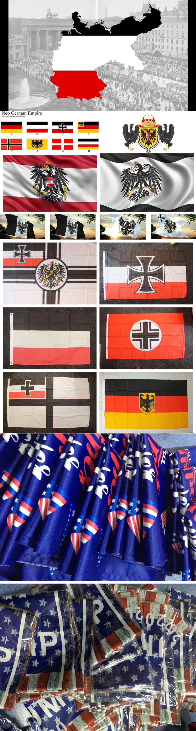 German empire flag