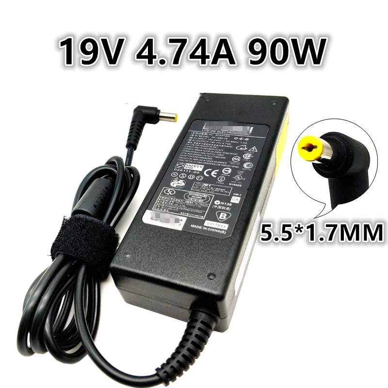 

19V 4.74A 90W Universal Laptop Power Adapter Charger For Acer Aspire E1-451G E1-470G/471G E1-431G E1-471 E5-571G/572G/573G