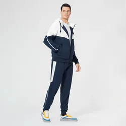 Combinaison de sport à capuche pour homme, tenue de loisir tendance, nouvelle collection automne et hiver 2021 
