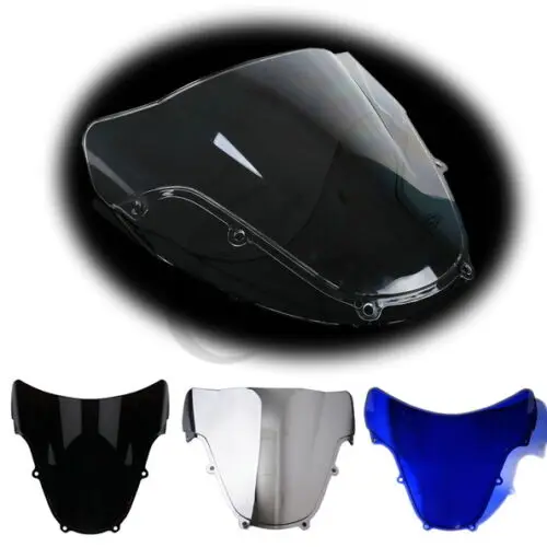 Новое ветровое стекло для Мотоцикла SUZUKI GSXR1000 2001 2002 GSXR 600 750 01 03 02|Козырьки от ветра