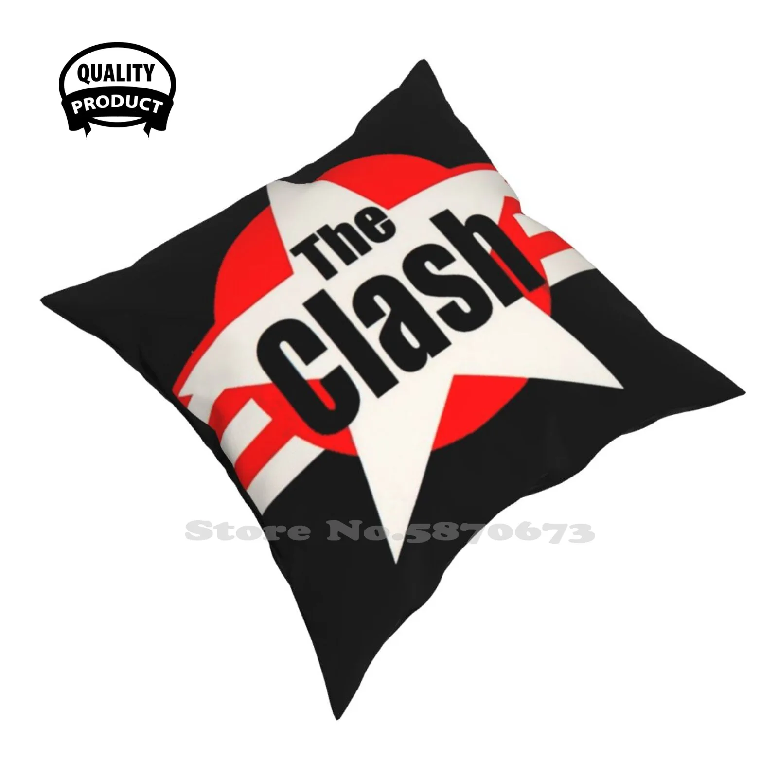 Perfect-Clash Throw Cushion Pillow Cover Deicide Napalm Death Immortal Phone Skin Popular The Trending Clash Sale The Galaxy