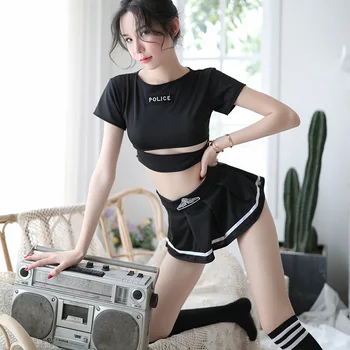 

New sexy lingerie cute and pure student outfit hot selling sexy miniskirt uniform temptation suit in Japan and South Korea
