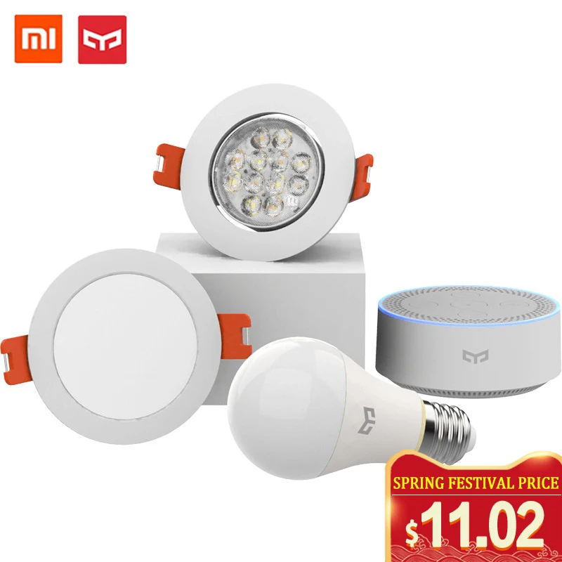 

Newest Mijia yeelight bluetooth Mesh Version smart Spotlight,Smart light bulb,and downlight,Work for mihome App