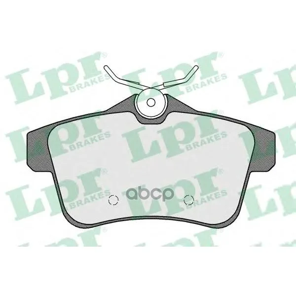 Колодки Тормозные Citroen C4 09-/Peugeot 3008/5008 09- Задние Lpr 05p1567 Lpr арт. 05P1567