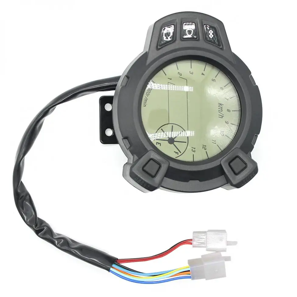12V мотоциклов ремонт семь Цвет жидкокристаллический инструменты об/мин Скорость троек ДЛЯ BWS 125