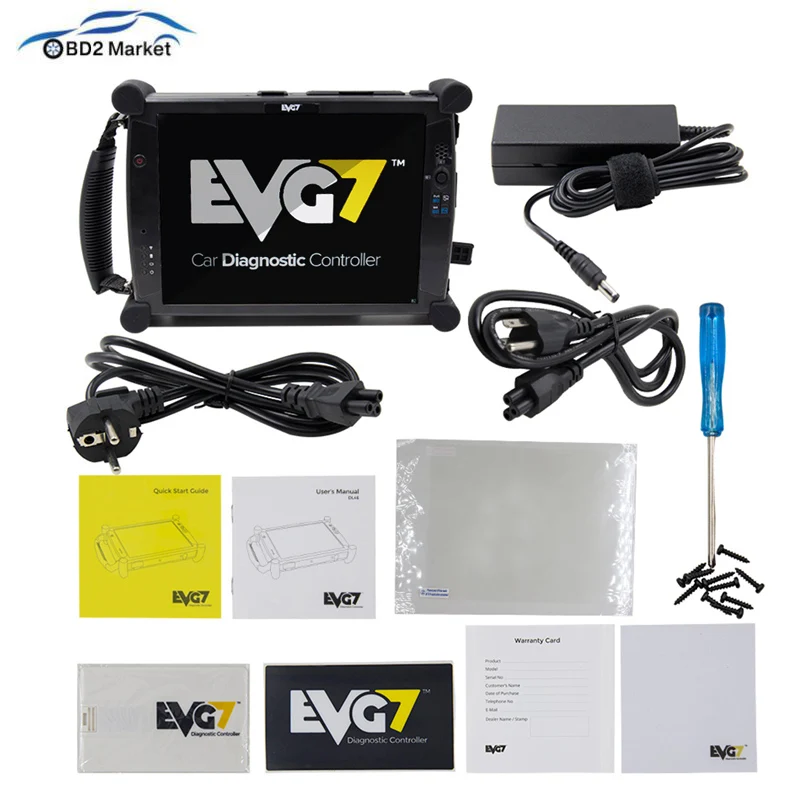 Диагностический планшет EVG7 HDD500GB/DDR8GB диагностический контроллер планшетный ПК