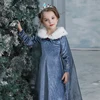 2022 Winter Elsa Dress For Girls Halloween Girl Cosplay Party Dress Christmas Costume For Girls Princess Dress Kids Clothes ► Photo 3/6