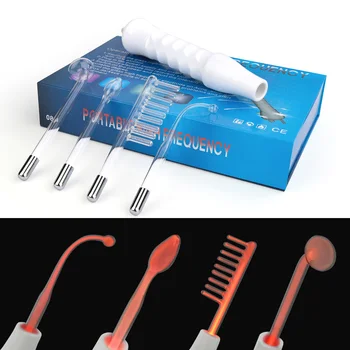 

DropShipping High Frequency Machine Handheld Skin Tightening Acne Spot Wrinkles Remover Beauty Therapy Puffy Eyes Facial Care