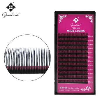 

Genielash fast blooming 6D lashes volume eyelash extension 6D easy to pick individual eyelashes 6D professional makeup use