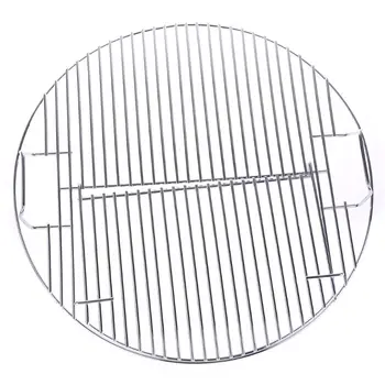

Round Nonstick Heat Resistance Stainless Steel Barbecue Mesh Grill Grid Net Kitchen Cooking Outdoor Camping Tool 425D