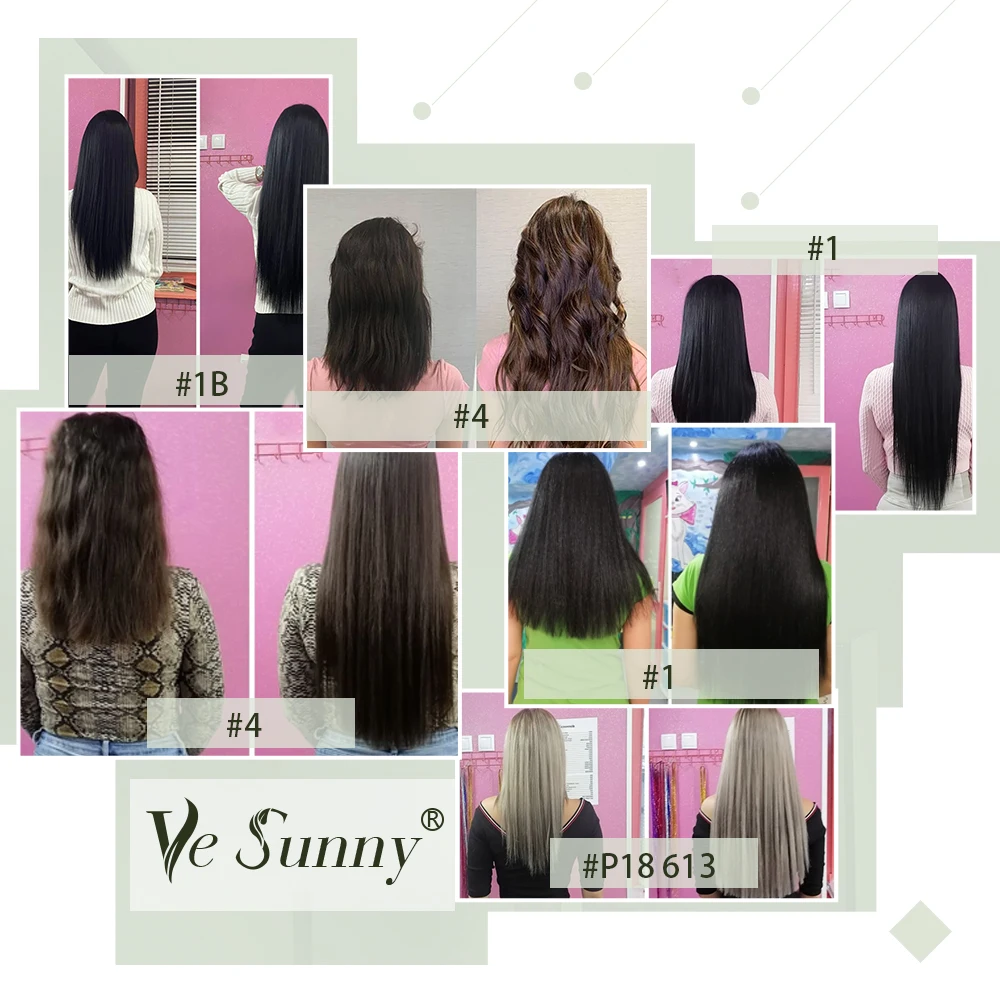 Vesunny Skin Weft Tape in Hair Remy Hair Seamless Tape For Hair Extensions Color Black Silky Straight Real Human Hair  Adhesive