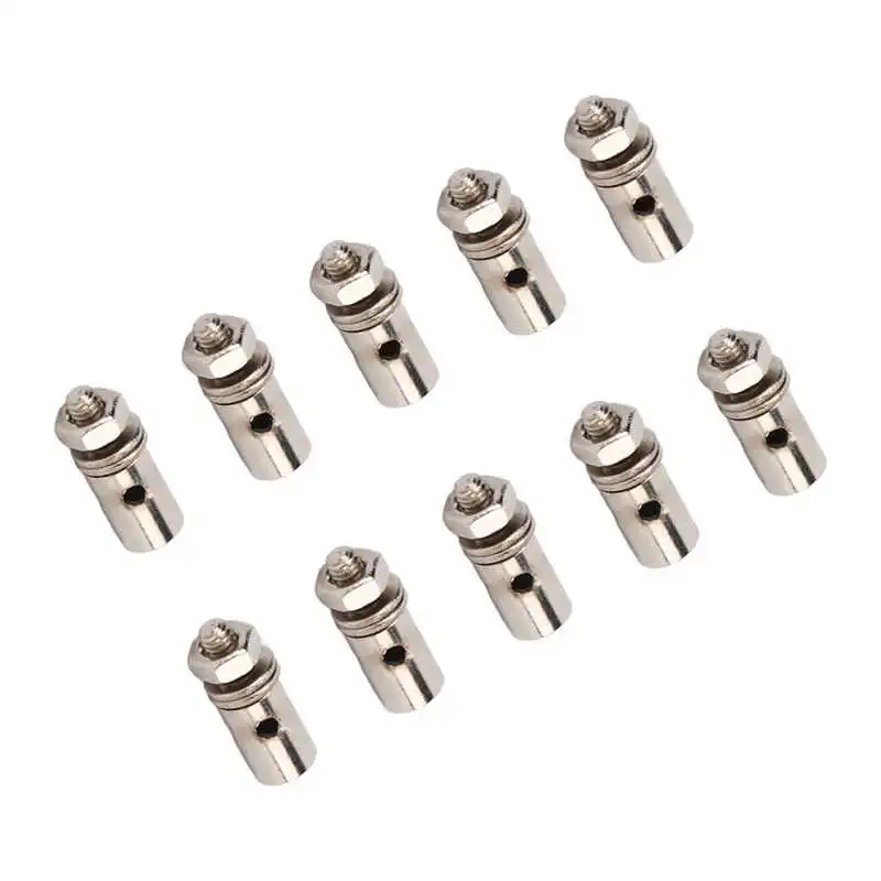 10x RC Airplane Pushrod & Linkage Stoppers Servo Arm Connectors Adapter 