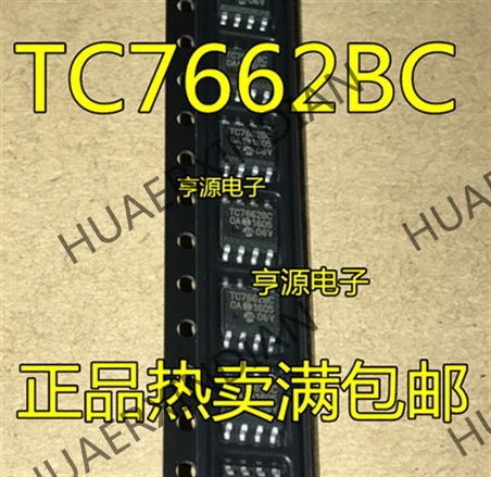 10 шт./лот Новинка TC7662B лапками углублением SOP-8 TC7662BC TC7662BCOA в