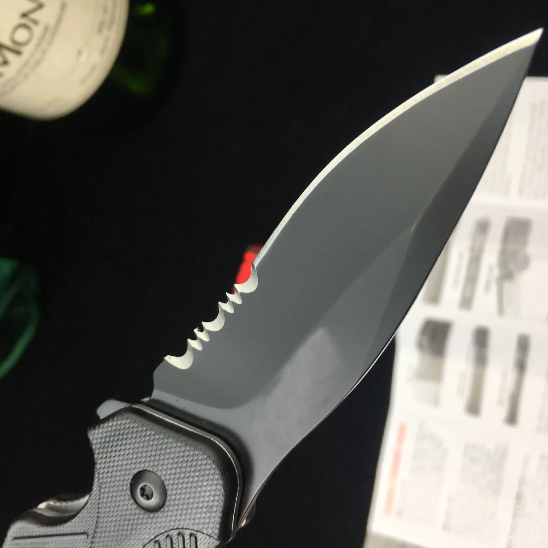 OEM Многофункциональный 1605 складной нож 440 зубчатое лезвие ABS Ручка Открытый Кемпинг Фрукты Карманный нож для выживания EDC ручной инструмент