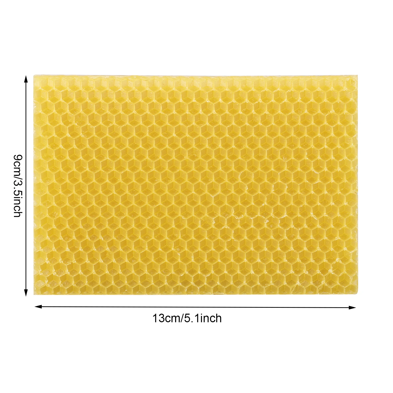 9x13cm Bee Wax Foundation Bee Hive Wax Frames Base Sheets Bee Comb