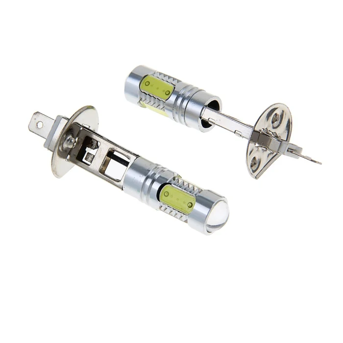 Комплект светодиодных ламп TORSO H1 12 В 5 LED-COB 7.5 Вт 2 шт. свет белый 1059263 | Автомобили и