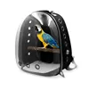Transparent Parrot Bird Travel Carrying Backpack With Wood Outdoor Shopping Carriers Cage Breathable Space Capsule Handbag Tools