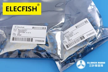 

4pcs Free shipping 10-470PF 1000P full range ELECFISH 100V 5% PCM5 can be paired