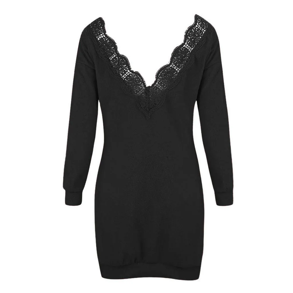 Зимнее платье женские сексуальные спагетти ремень заклепки крест шнуровка перспектива черное обтягивающее кружевное платье