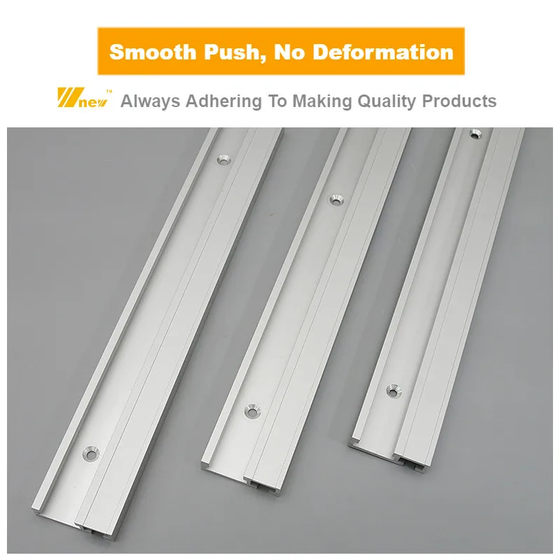 T Track Aluminium 45 Type Woodworking T-slot Miter Track Jig Miter Stop for Router Table Bandsaws DIY Tools 300-800MM miter track jig