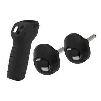 

-2X Front Wheel Caster Assembly for Ecovacs DEEBOT N79 N79S & 1x for Osmo Mobile 3 Silicone Handle Anti-Scratch Cover