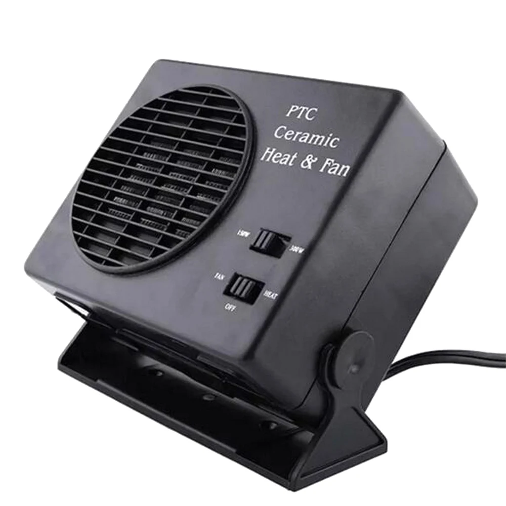 Comprar 300 W 150 W 12V ventilador calentador de coche interruptor de cerámica calentador de calefacción Descongelador de ventiladores de calefacción eléctrica del coche calefacción instantánea