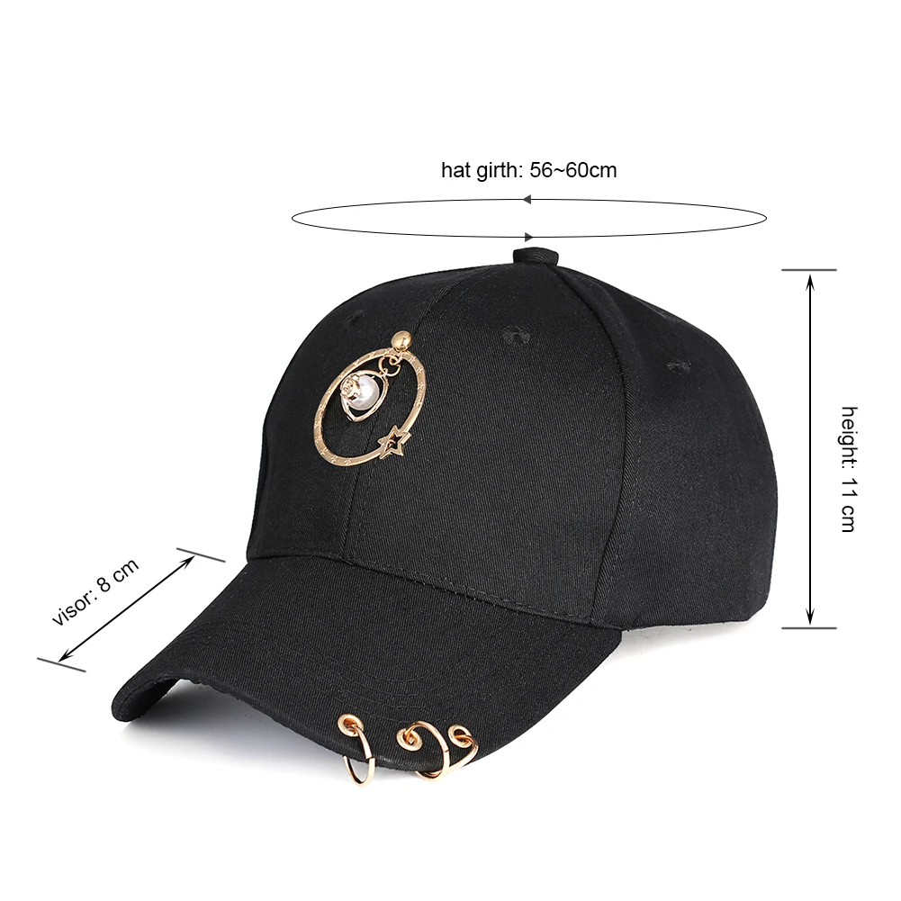 K поп шарик бейсбольная кепка Золотое кольцо Bone Basquete Snapback баскетбольная Кепка пирсинг папа Дальнобойщик Мужская кепка s Повседневная Детская Рождественский подарок