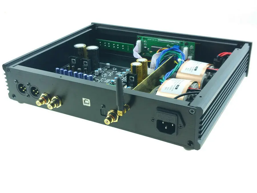 Двойной AK4497 AK4497EQ ЦАП DSD HiFi декодер аудио+ Bluetooth 5,0+ Amanero USB