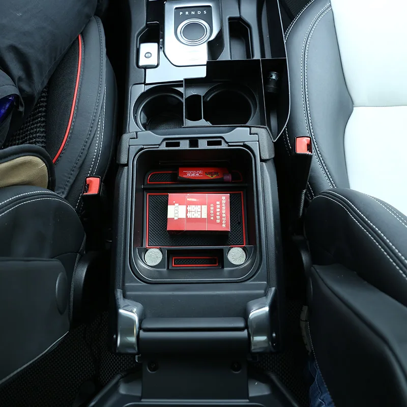 For Land Rover Discovery 4 LR4 2010-2016 Car Central Storage Box Door Phone Glove Armrest Box Accessories For Land Rover Discovery 4 LR4 2010-2016 Car Central Storage Box Door Phone Glove Armrest Box Accessories