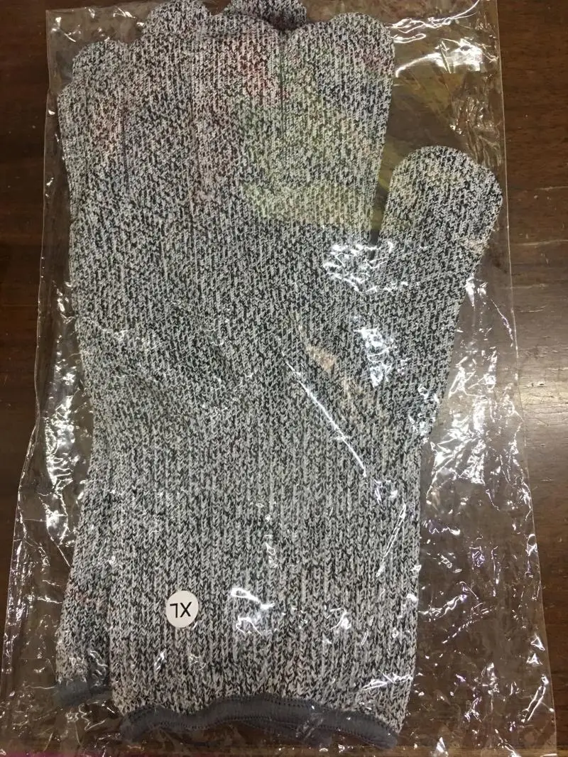 XL-size gloves Японский сашими нож 8 дюймов ультра-тонкие филейные ножи лосось суши сырой рыбы нож для нарезки кухонные ножи из нержавеющей стали - Цвет: XL-size gloves