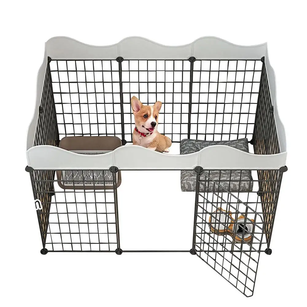 Складной манеж для домашних животных железная загородка домашний домик учений и