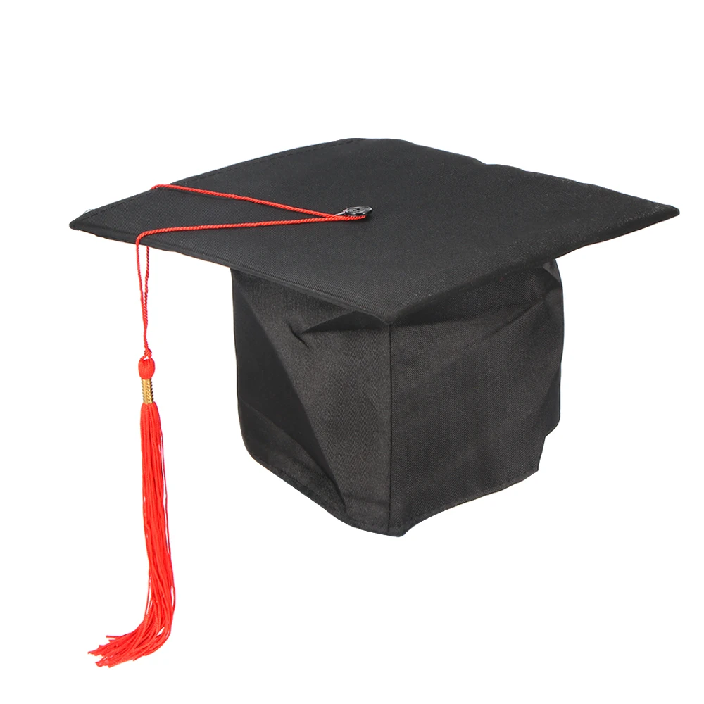 School Graduation Party Tassels Cap Mortarboard University Bachelors Master Doctor Academic Hat