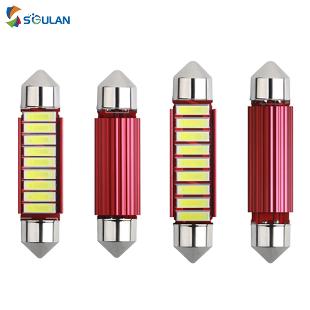 Новинка высокая яркость 7020smd Festoon C5W 31 36 39 41 мм для автомобиля светодиодная лампа в