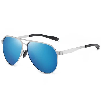 

OFFRAY Men Sunglasses Fashion Oversized Personality Style Brand Designer Poalroid Material Lenses A76 UV400 Protection Eyewear