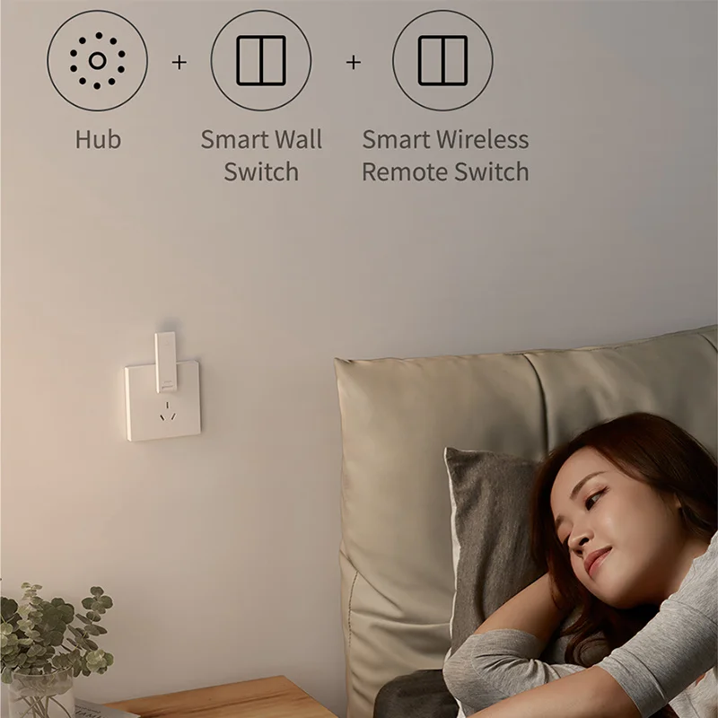 Remoto para Mijia Hub sem Fio Novo Aqara Zigbee 3.0 Usb Inteligente Gateway Conectar mi Casa Controle e1 Hub - Image 4