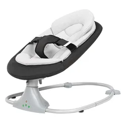 Berceau électrique pour bébé, balançoire confortable, artefact de bébé, chaise à bascule intelligente pour nouveau né 