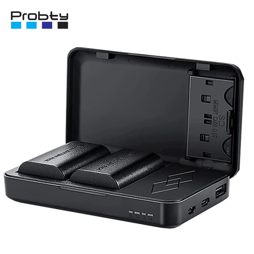 Case Carregador de Bateria para Canon Eos 5ds r 5d Mark ii 5d Mark Iii 6d 7d 70d 80d Câmera 2650mah Lp-e6 Lpe6 lp e6 E6n