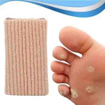 

10pcs Elastic Toe Cover Pain Relief Corns Prevent Soft Finger Toe Wrap Protector Foot Care Pain Relief Callus Remover Hot Sale