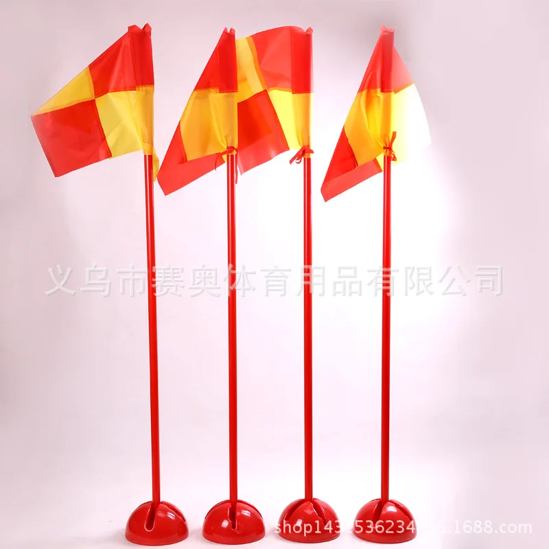 

Multi-functional Football Corner Flag Football Sign Pole Water Injection Base Flag Base Indoor Corner Flag