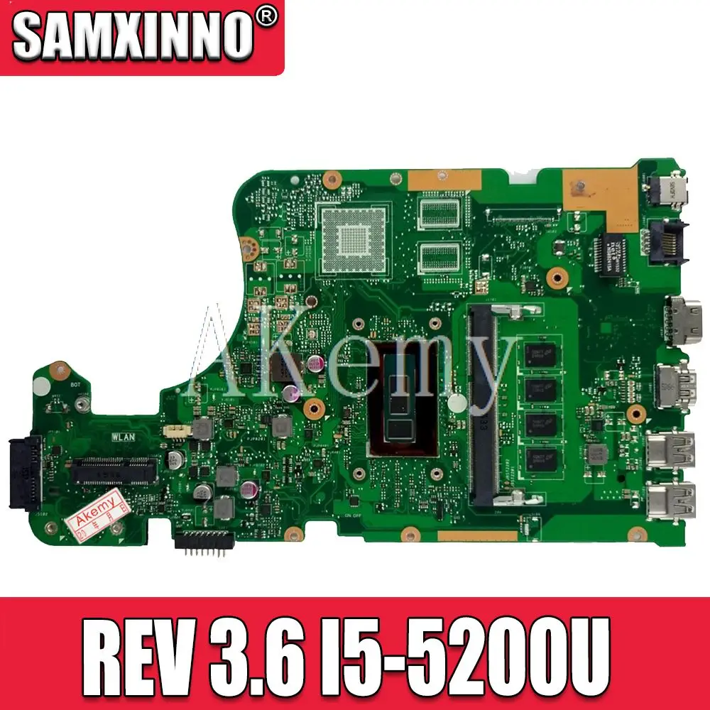 For Asus W519L X555LD X555LP X555L F555L K555L Laptop motherboard REV.3