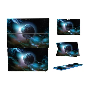 

Cool CamouflageLeaves Starry Sky Stickers Cute Pattern Matte Film Wrap Skin For Microsoft Surface Pro 4 12.3" Tablet Sticker