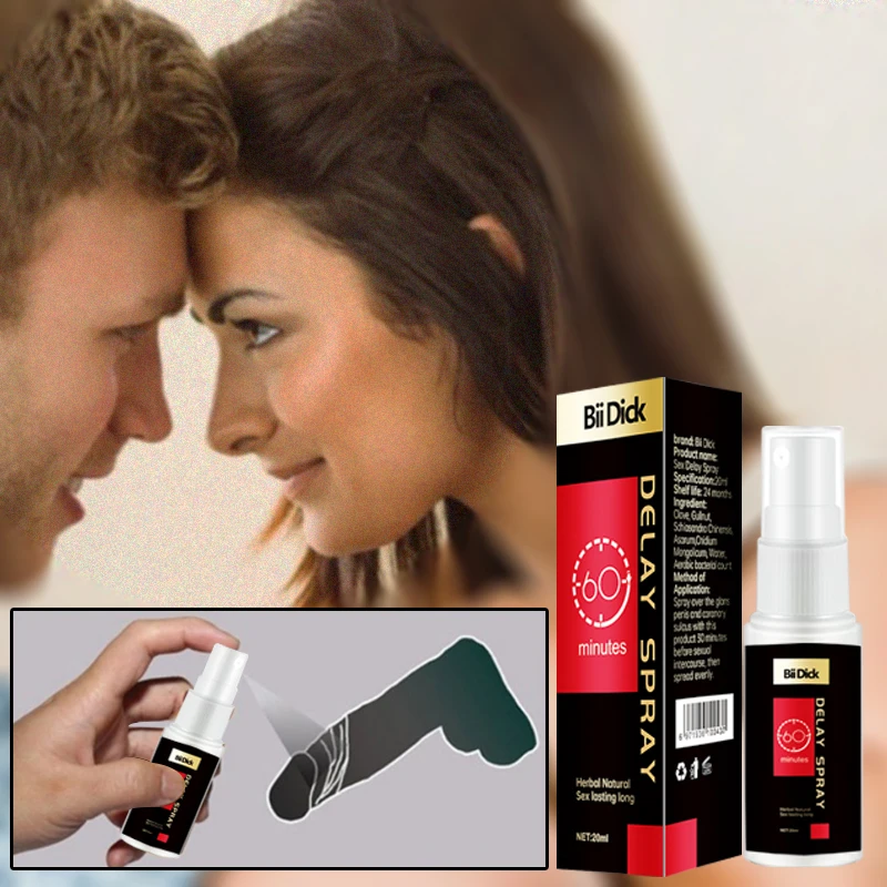 20ml Sex Delay Spray Sex for Man Male External Use Anti Premature Ejaculation Lasting Long 60 Minutes Penis Enlargment Pills