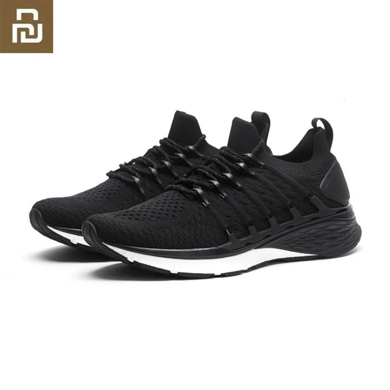 Original Xiaomi Mijia Sneakers 3 Men's Outdoor Sports Uni-moulding 3D Fishbone Lock System Knitting Upper Men Running Shoes