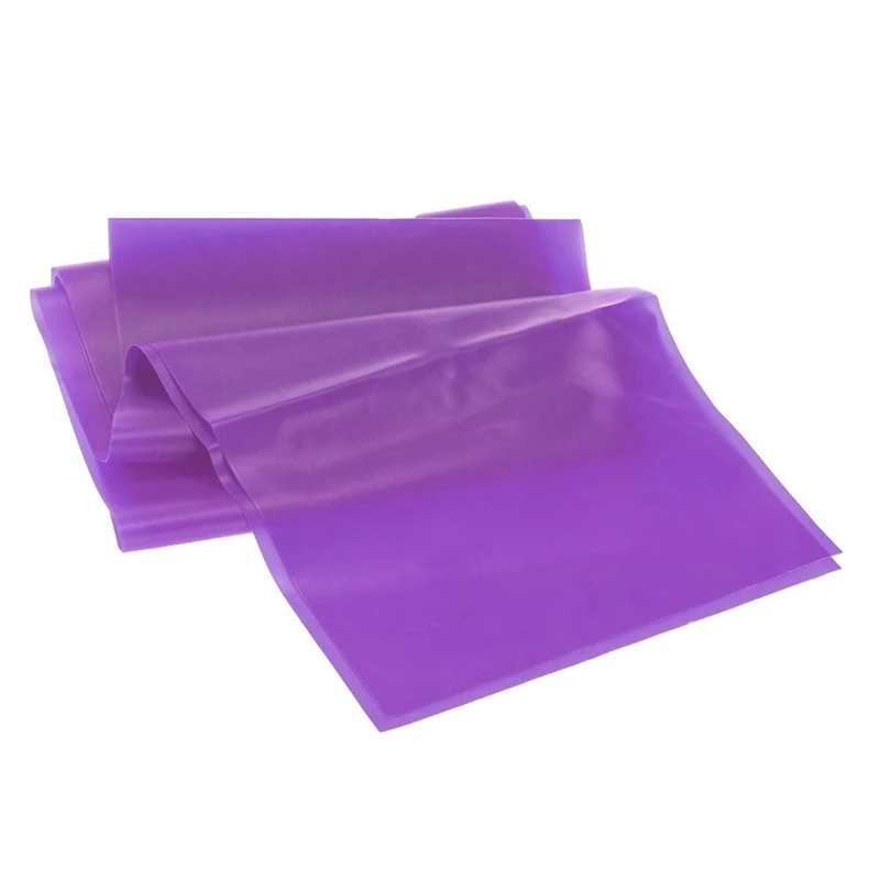 1.5M Purple Resistance Elastic Band Fitness Exercise GYM Yoga Pilates Aerobic