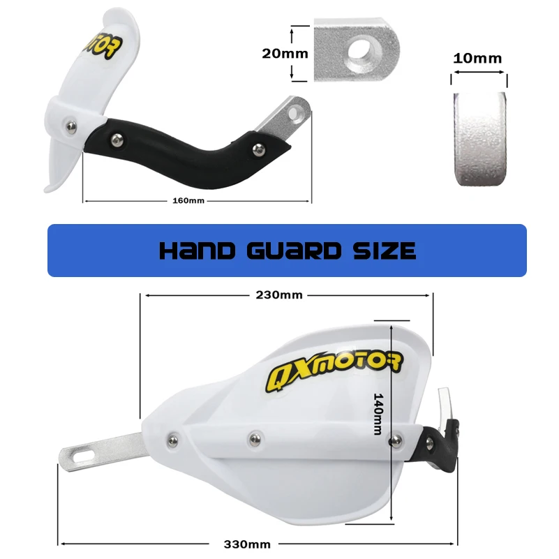 Motorcycle Hand Guards For 250cc Kayo Apollo Bosuer Xmotos Zongshen loncin Shineray Dirt Bike Motocross Atv Quad handguards