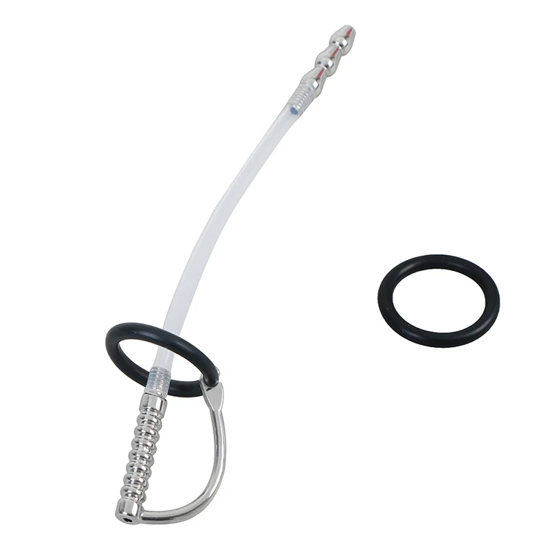 Male Urethral Sound Penis Plug Probe Catheter Prince Wand Male Hands Free Masturbator Ball Stretcher Sex Toy For Man New