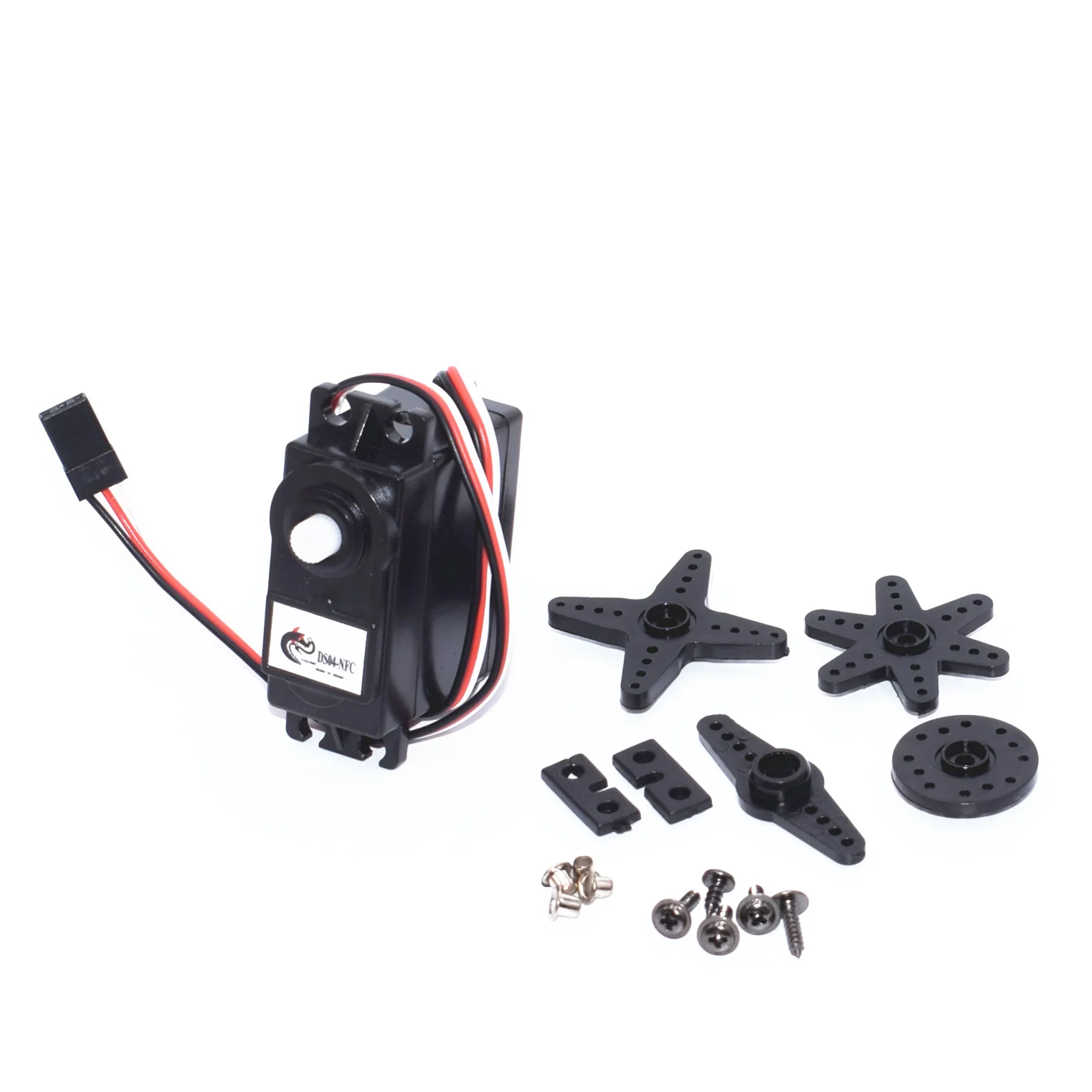 H44 DS04-NFC servo 360 градусов непрерывного вращения сервоприводы постоянного тока Шестерни Двигатель Смарт рисунком «Робокар Поли» для маленького 5,5 кг/см DC 4,8 V-6 V